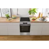 Gorenje 740742 kuchenka wolnostojąca elektryczna płyta indukcyjna Czarny, stal nierdzewna