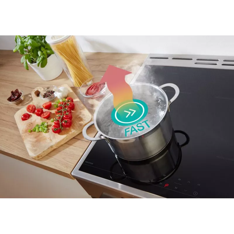 Gorenje 740742 kuchenka wolnostojąca elektryczna płyta indukcyjna Czarny, stal nierdzewna