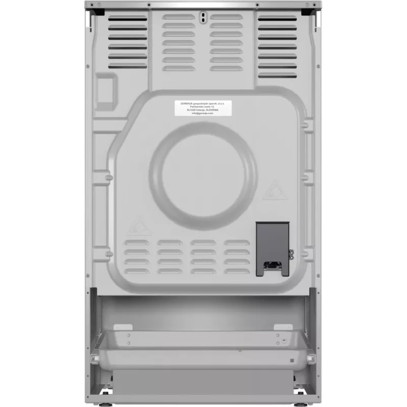 Gorenje 740742 kuchenka wolnostojąca elektryczna płyta indukcyjna Czarny, stal nierdzewna