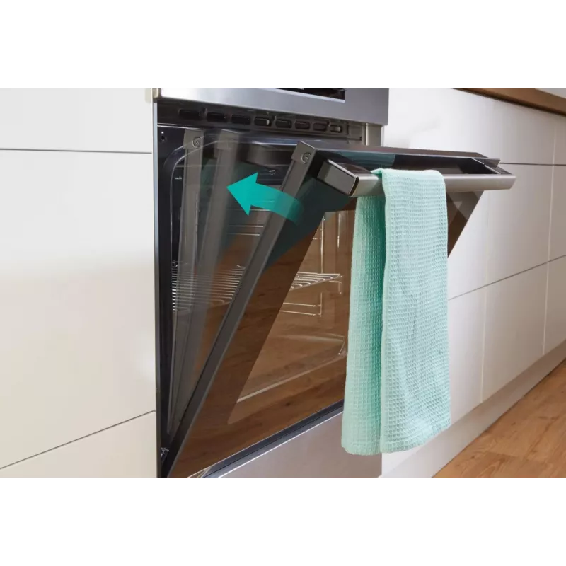 Gorenje 740742 kuchenka wolnostojąca elektryczna płyta indukcyjna Czarny, stal nierdzewna