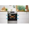 Gorenje 740742 kuchenka wolnostojąca elektryczna płyta indukcyjna Czarny, stal nierdzewna