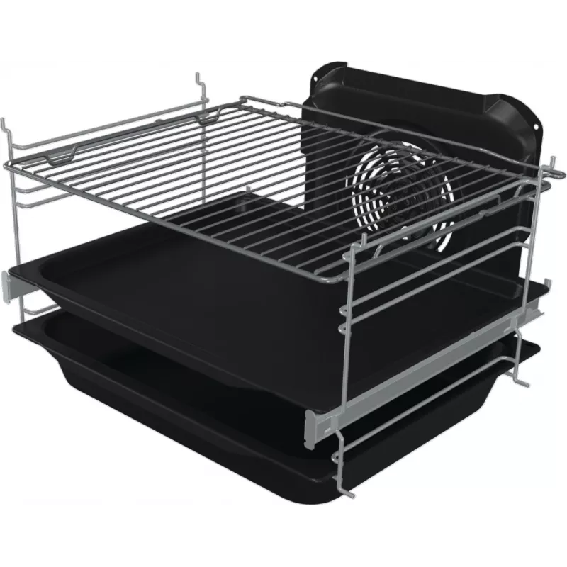 Gorenje 740742 kuchenka wolnostojąca elektryczna płyta indukcyjna Czarny, stal nierdzewna