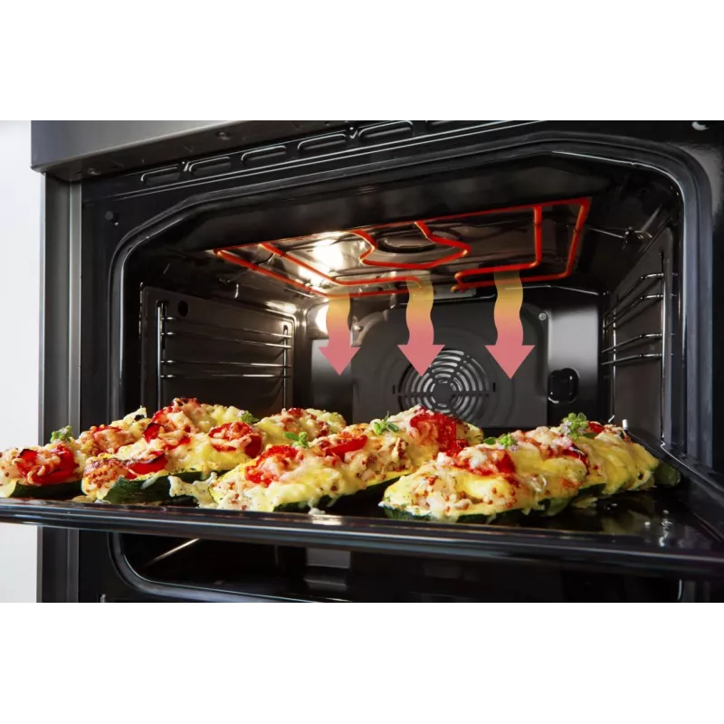 Gorenje 740742 kuchenka wolnostojąca elektryczna płyta indukcyjna Czarny, stal nierdzewna