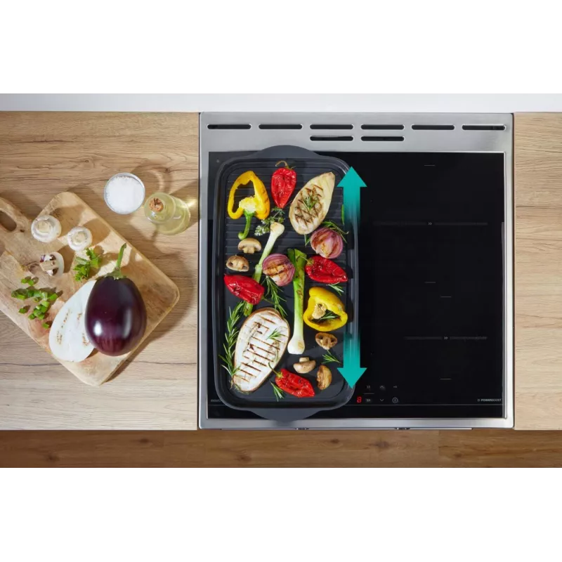 Gorenje 740742 kuchenka wolnostojąca elektryczna płyta indukcyjna Czarny, stal nierdzewna