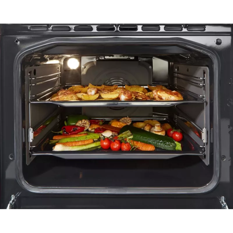 Gorenje 740742 kuchenka wolnostojąca elektryczna płyta indukcyjna Czarny, stal nierdzewna