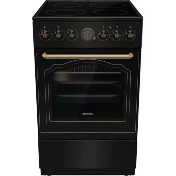 Gorenje GECS5B70CLB Kuchenka wolnostojąca Elektryczna Płyta ceramiczna Czarny