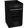 Gorenje GECS5B70CLB Kuchenka wolnostojąca Elektryczna Płyta ceramiczna Czarny