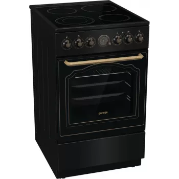 Gorenje GECS5B70CLB Kuchenka wolnostojąca Elektryczna Płyta ceramiczna Czarny