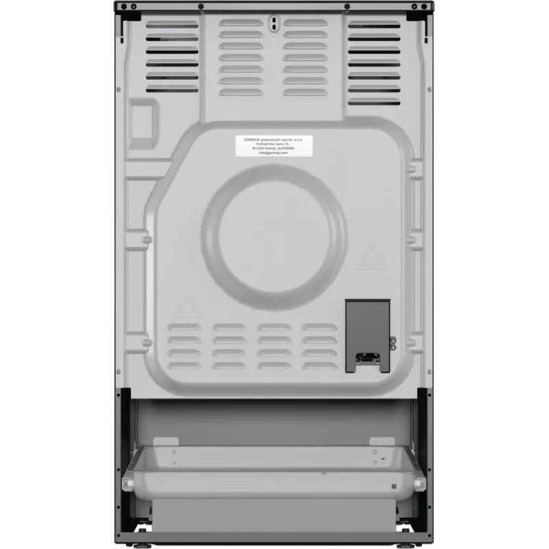 Gorenje GECS5B70CLB Kuchenka wolnostojąca Elektryczna Płyta ceramiczna Czarny