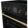 Gorenje GECS5B70CLB Kuchenka wolnostojąca Elektryczna Płyta ceramiczna Czarny
