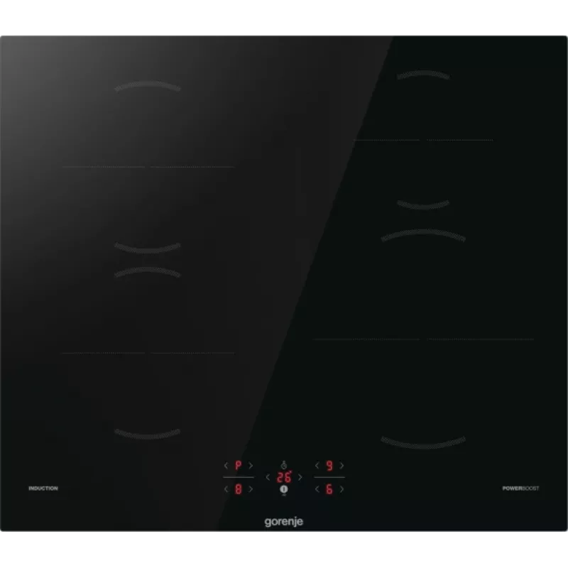 Gorenje GI601FMC Czarna Płyta indukcyjna do zabudowy 60 cm 4-strefowa 4 stref(y)