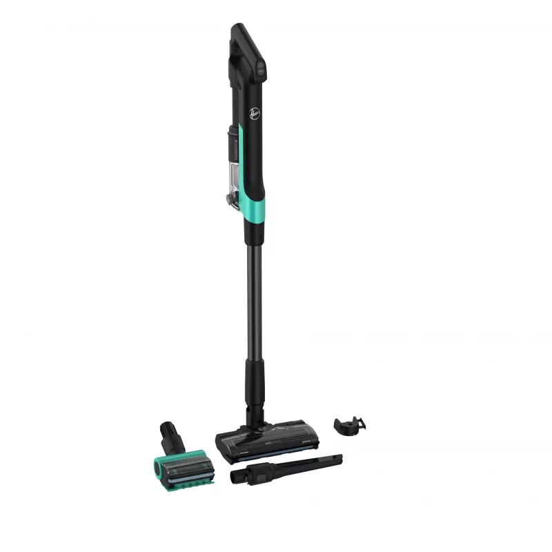 Hoover HF210P 011 odkurzacz ręczno-pionowy 2 w 1 Bateria Na sucho EPA Bezworkowy 165 W Turkusowy