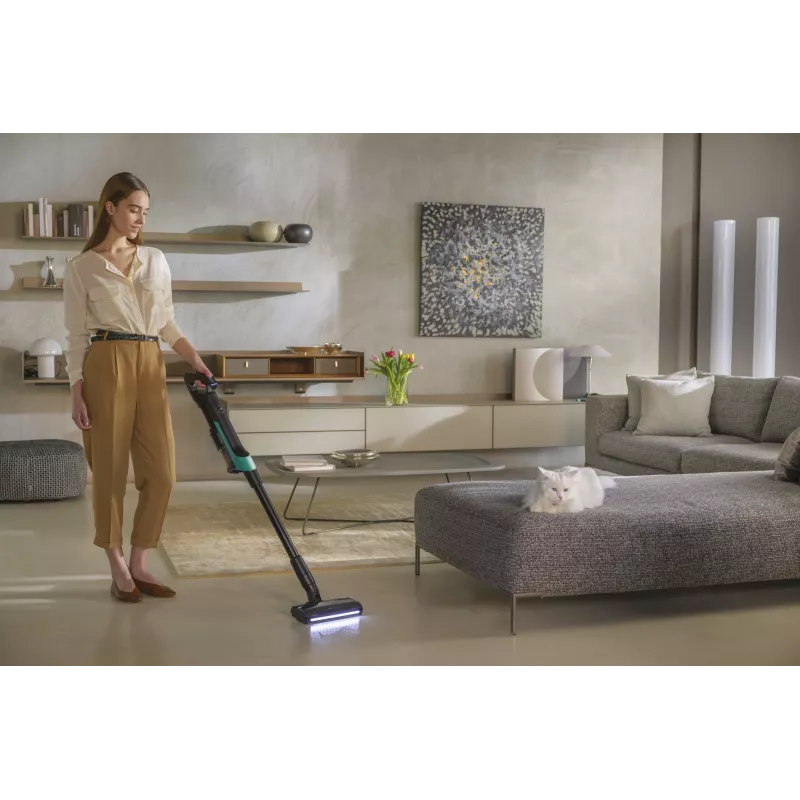 Hoover HF210P 011 odkurzacz ręczno-pionowy 2 w 1 Bateria Na sucho EPA Bezworkowy 165 W Turkusowy