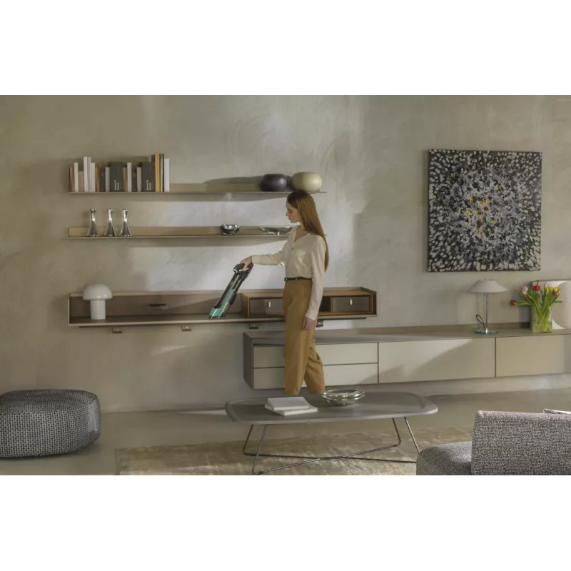 Hoover HF210P 011 odkurzacz ręczno-pionowy 2 w 1 Bateria Na sucho EPA Bezworkowy 165 W Turkusowy