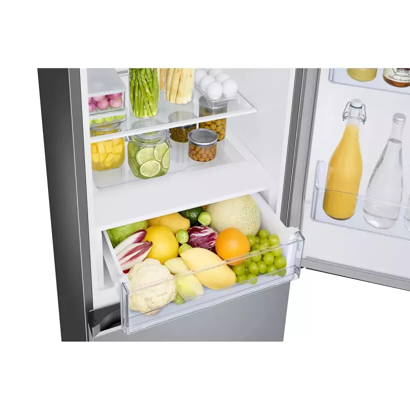 Samsung RB34C600ESA Wolnostojąca stal nierdzewna