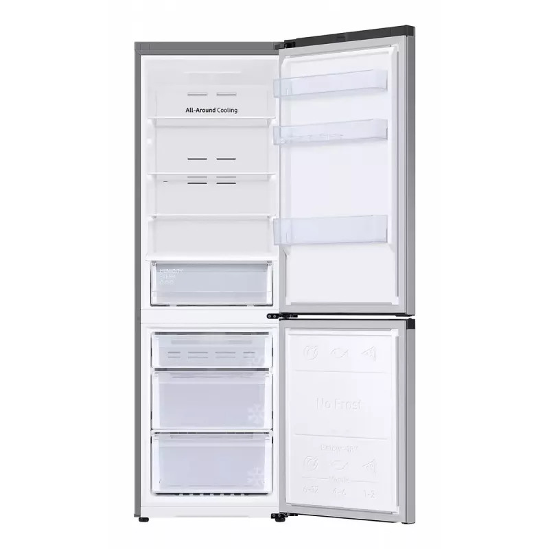 Samsung RB34C600ESA Wolnostojąca stal nierdzewna