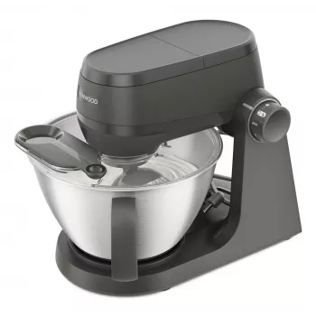 Robot kuchenny Kenwood KHC30.070GY — 1000 W, misa ze stali nierdzewnej 4,3 L, sterowanie obrotowe, szary