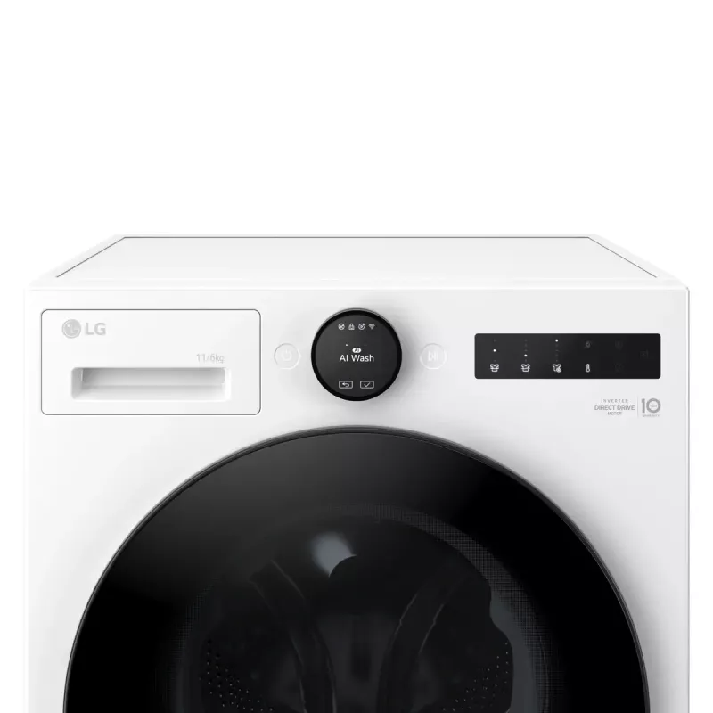 LG F4X7011TWS pralka ładowana od przodu 11 kg 1400 obr./min biała