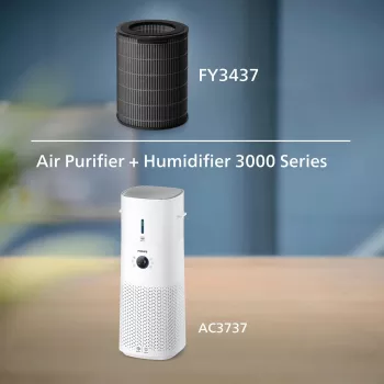 Filtr do oczyszczacza powietrza Philips FY3437/00 Szerokość 248 mm Głębokość 34,6 mm Wysokość 300,5 mm