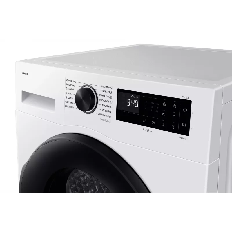 Suszarka bębnowa Samsung DV90DG52A0AELE Wolnostojąca Ładowanie od przodu 9 kg Biała