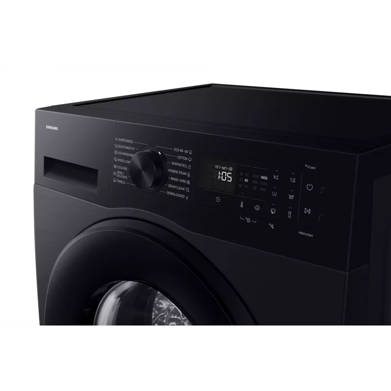Samsung WW90DG5G34ABLE pralka ładowana od przodu 9 kg 1400 obr./min Czarny