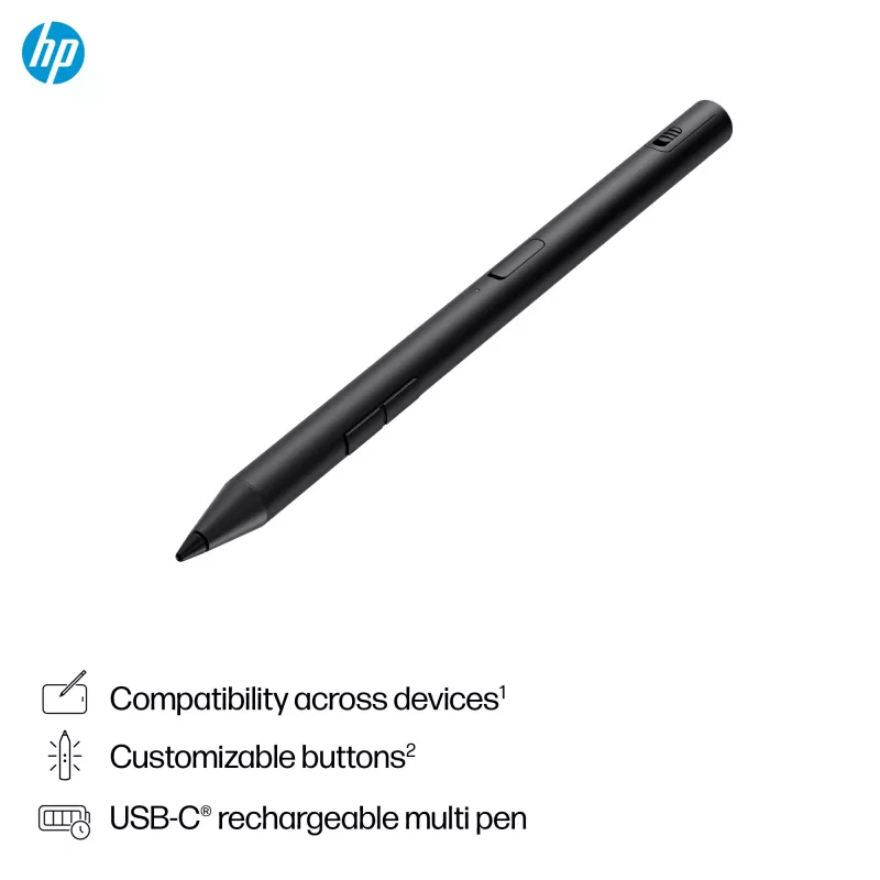 HP 700 Rechargeable Multi Pen Universal Device Compatibility Czarny