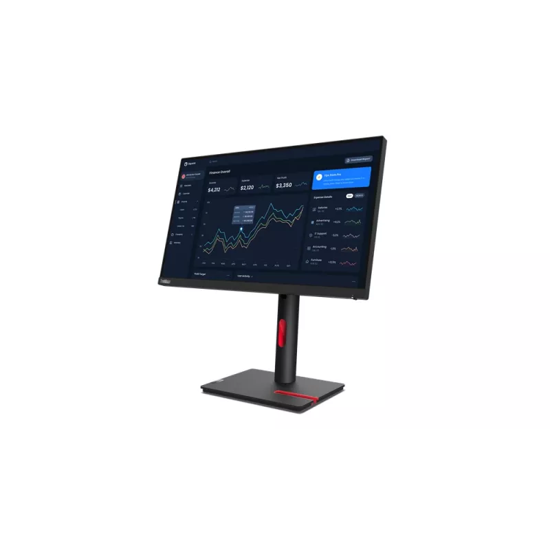 Monitor Lenovo ThinkVision T22i-30 54,6 cm (21,5 cala) 1920 x 1080 pikseli Full HD LED Czarny