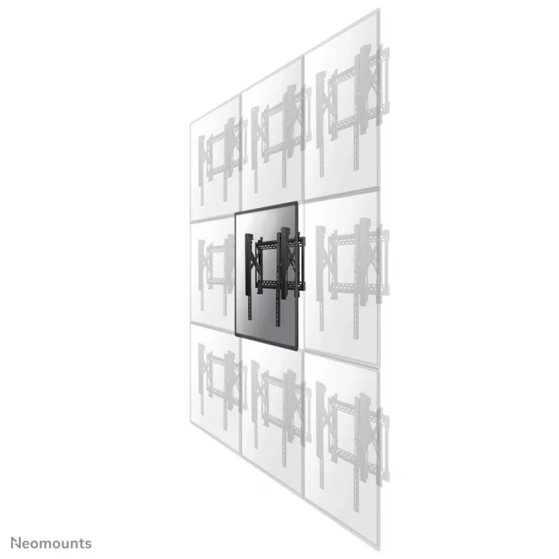 Uchwyt do ściany wideo Neomounts, 70 kg, 81,3 cm (32 cale), 190,5 cm (75 cali), 200 x 200 mm, 600 x 600 mm, 0 - 6°