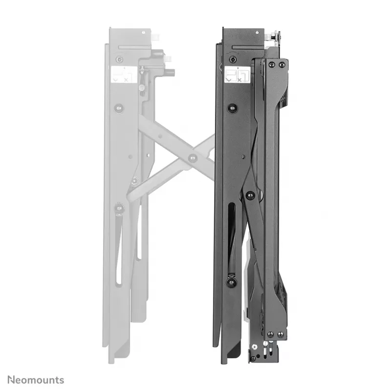 Uchwyt do ściany wideo Neomounts, 70 kg, 81,3 cm (32 cale), 190,5 cm (75 cali), 200 x 200 mm, 600 x 600 mm, 0 - 6°