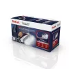 Żelazko Tefal EasyGliss Plus FV5714 Żelazko suche i parowe Stopa Durilium 2400 W Bordeaux, Białe