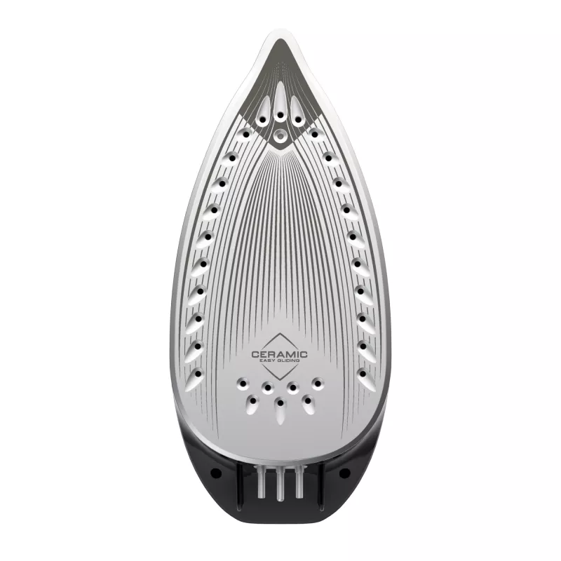 Żelazko Tefal Freemove Power FV6675E0, żelazko parowo-suche, stopa ceramiczna, 2600 W, czarno-niebieskie