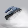 Żelazko Tefal Freemove Power FV6675E0, żelazko parowo-suche, stopa ceramiczna, 2600 W, czarno-niebieskie