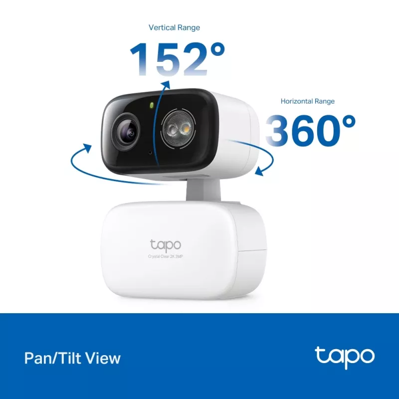 TP-Link Tapo C216 Box IP kamera bezpieczeństwa Wewnątrz 2304 x 1296 pikseli Sufit/Ściana/Biurko