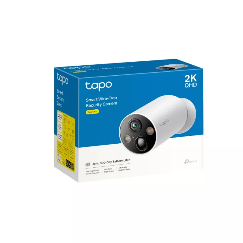 Kamera IP bezpieczeństwa TP-Link Tapo C425 2560 x 1440 Outdoor