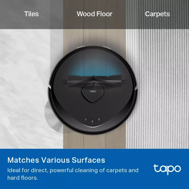 TP-Link Tapo Robot Vacuum Replacement Kit, Zestaw akcesoriów, Odkurzacz robot, Czarny, Biały, Tapo RV30 Max Plus, Tapo RV30 Max, Tapo RV20 Max Plus, Tapo RV20 Max, Pudełko do zawieszenia, 183 mm