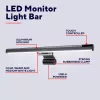 Lampa stołowa Trust Shyne Niewymienna żarówka Czarny Zasilana przez USB 70mm wysokości