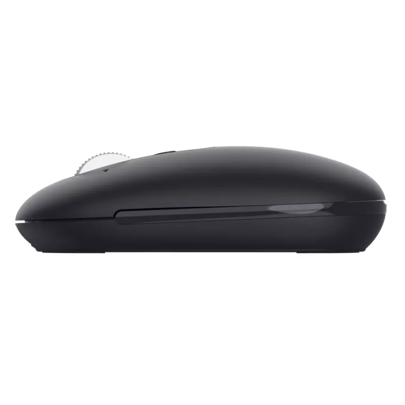 Mysz TRUST Seron cienki Multi — symetryczna mysz biurowa, optyczna 3200 DPI, RF Wireless + Bluetooth, 7 przycisków, czarna