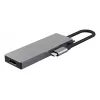 Koncentrator USB typu C TRUST 26062 — HDMI + USB 3.2 Gen 1 Typ-A i Typ-C, szary, 5 portów