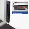 ACT Listwa zasilająca z 6 gniazdami i ochroną przeciwprzepięciową, 6 gniazd AC, Typ F, 230 V, 16 A, 1,5 mm², Typ F (Schuko)