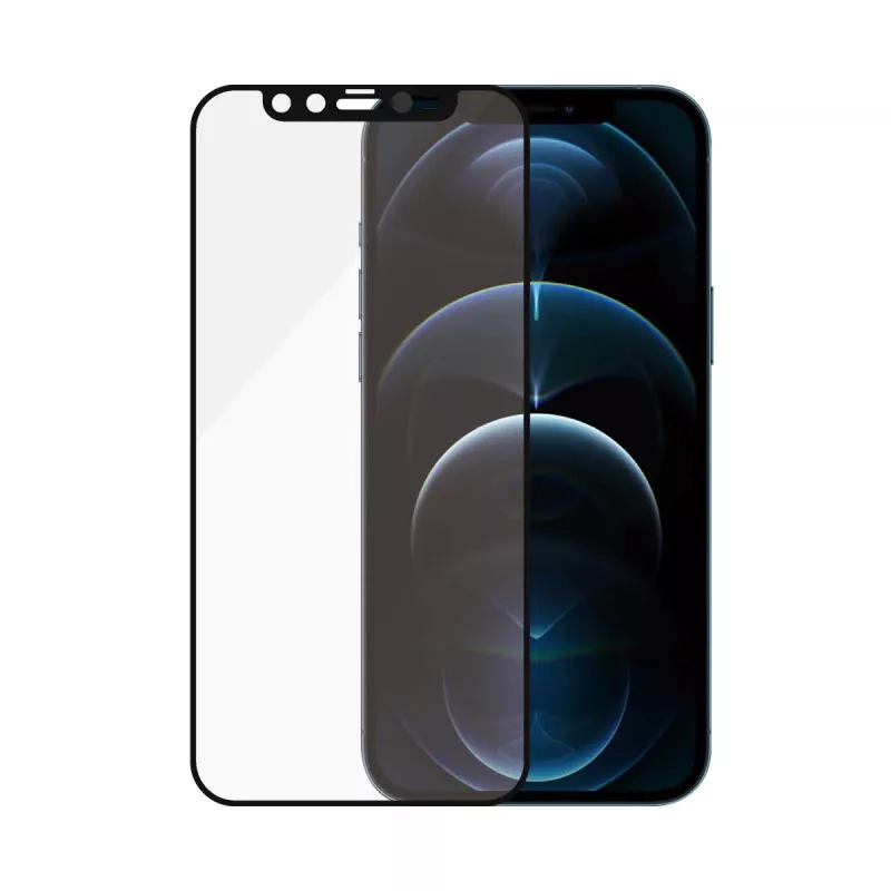 PanzerGlass ® CamSlider® Szkło ochronne na ekran iPhone 12 Pro Max | Edge-to-Edge