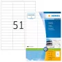 Samoprzylepne etykiety do drukarki HERMA Premium A4 70x16,9 mm