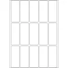 Wielofunkcyjne etykiety HERMA 10610 20x50 mm białe Movables/zdejmowalne papierowe matowe
