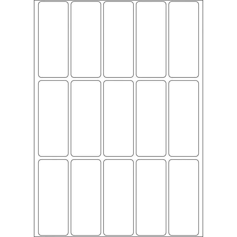 Wielofunkcyjne etykiety HERMA 10610 20x50 mm białe Movables/zdejmowalne papierowe matowe