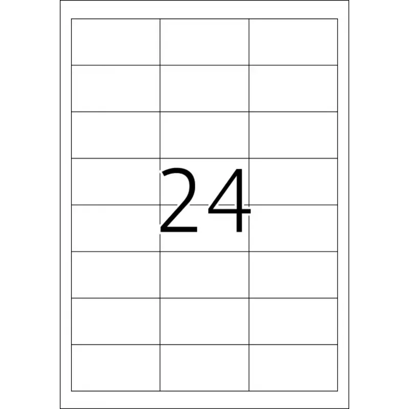 Samoprzylepne etykiety do drukarki HERMA Labels Premium A4 64,6x33,8 mm