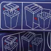 Rexel Plastic Waste Sacks for Wide Entry Shredders 175L (pack of 100)