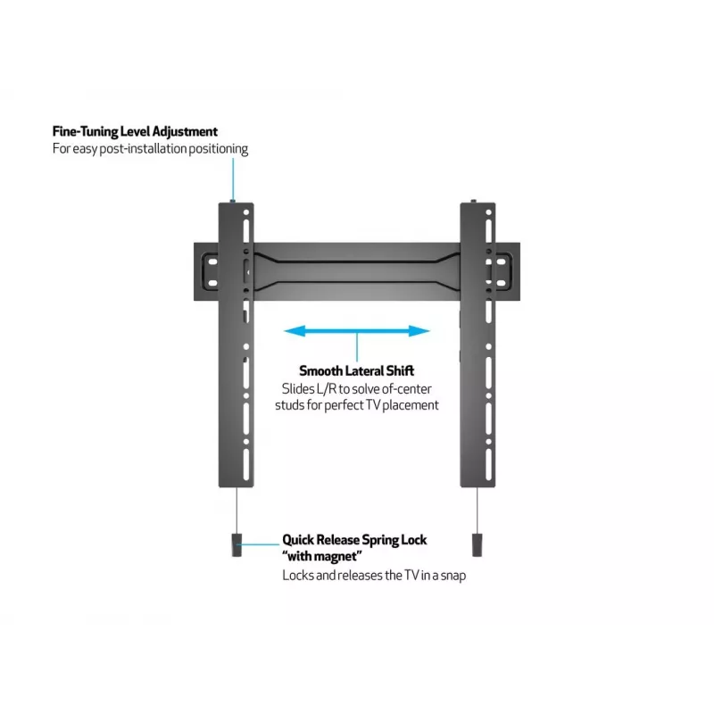 Multibrackets M VESA Wallmount Super cienki Fixed 400 MAX