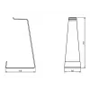 Uchwyt na słuchawki Multibrackets M Headset Holder Podstawka stołowa Czarny