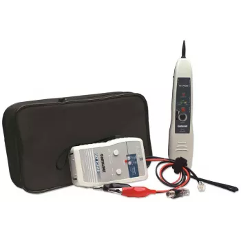 Intellinet Net Toner and Probe Kit, Tone Generator, Tests datacom, telecom, security, video, and audio networks, Two position switch for single or multi-tone signal, Carry pouch