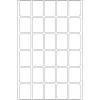 Wielofunkcyjne etykiety HERMA 19x27 mm biały papier matowy do ręcznego opisywania