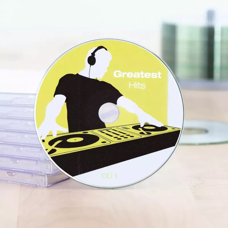 Samoprzylepne etykiety do drukarki HERMA CD labels Maxi A4 Ø 116 mm